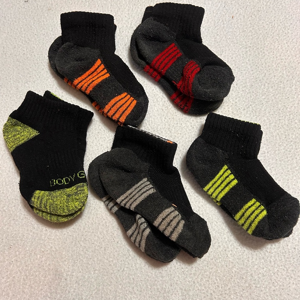 Colorful Kids Ankle Socks Set